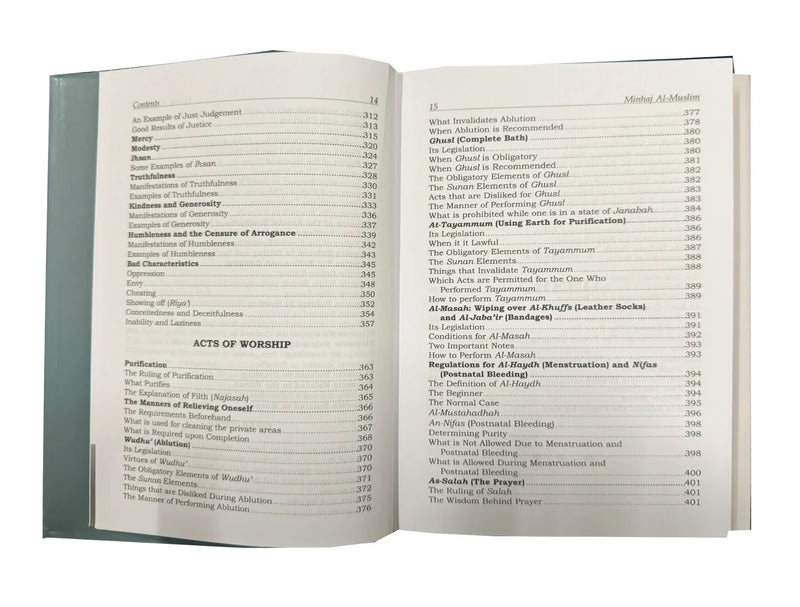 Minhaj al Muslim 2 Volume Set - English by Abu Bakr Jabir Al Jazairi