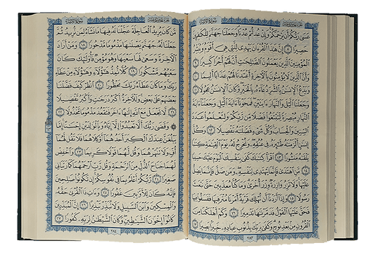 Arabic Quran - Worq Shamwa with Beautiful Hard Cover - 17x24 - Darussalam UAE