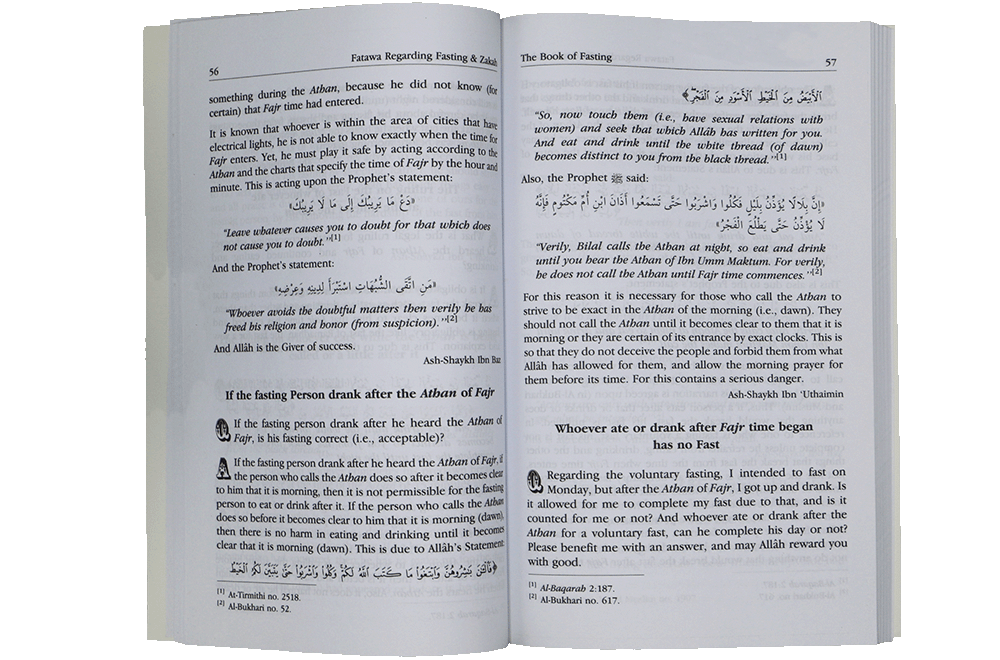 Fatawa Regarding Fasting and Zakah - Darussalam UAE