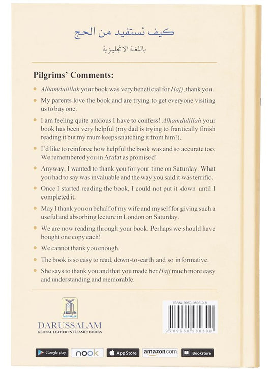 Getting the Best out of Al - Hajj (Pilgrimage) - Darussalam UAE