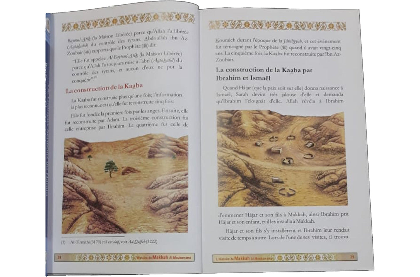 History of Makkah - French - S/C - 14x21 - Darussalam UAE