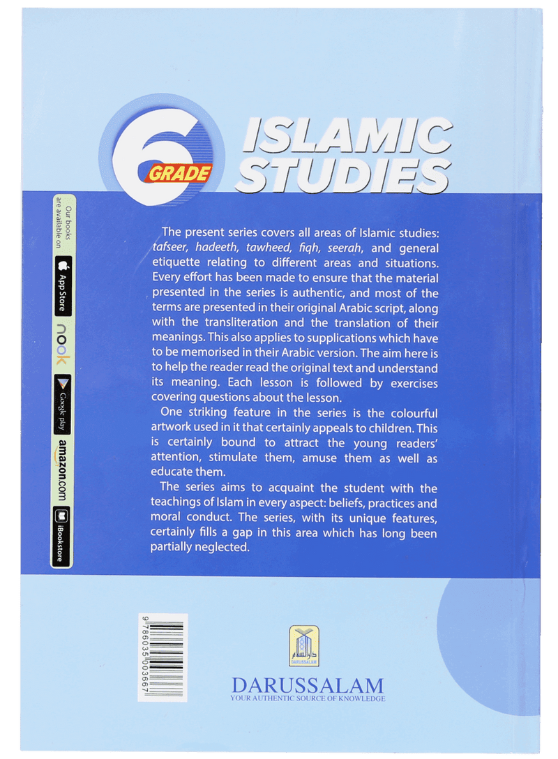 Islamic Studies - Grade 6 - Darussalam UAE
