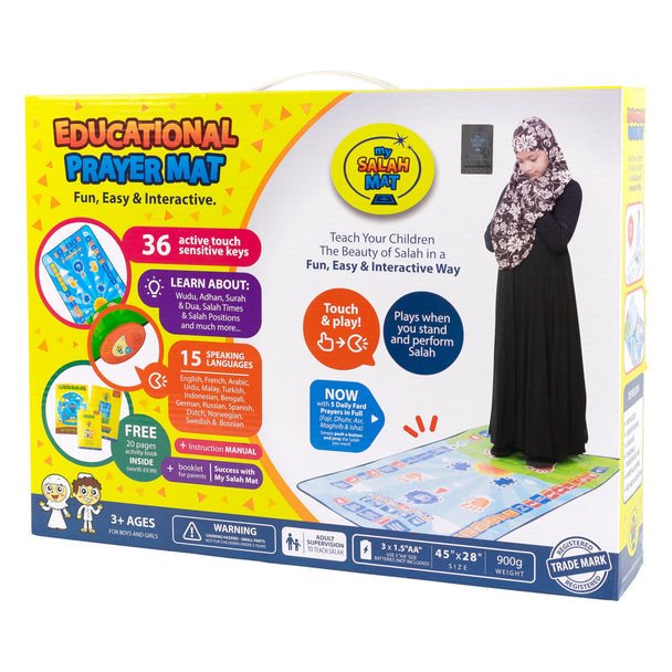 My Salah Mat - Interactive Prayer Mat for Kids - Darussalam UAE