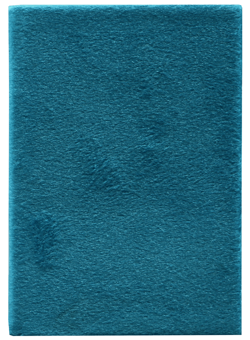 Quran Arabic Font With Velvet Cover - Gift - مصحف مفسوح تلبيس مخمل - Blue Cover - Darussalam UAE