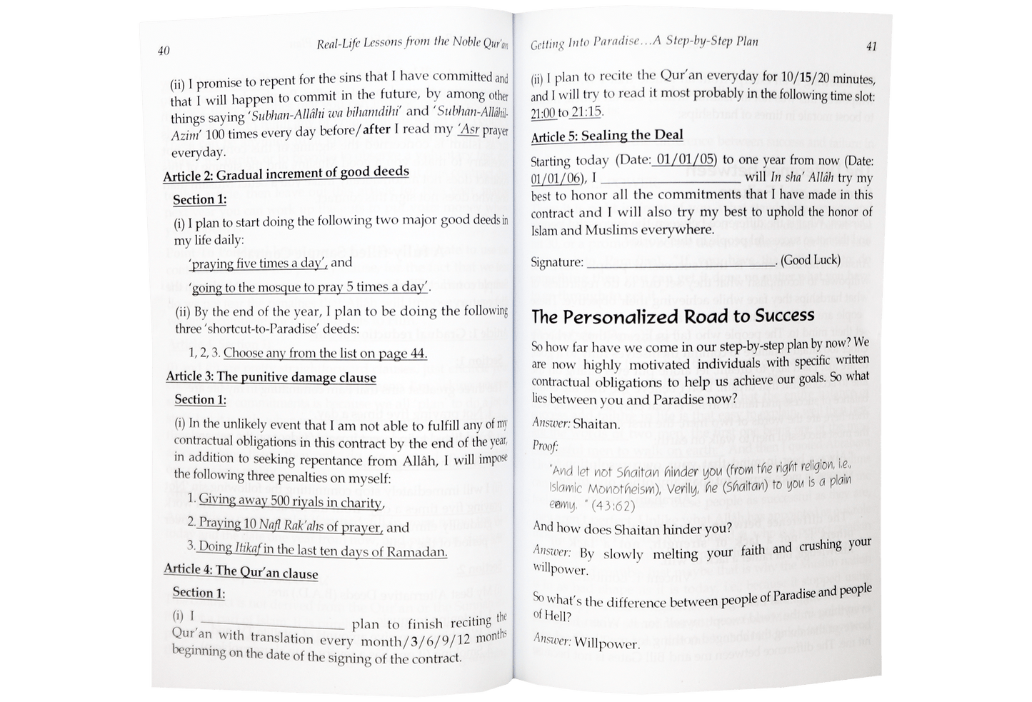 Real Life Lessons from The Holy Quran - Darussalam UAE