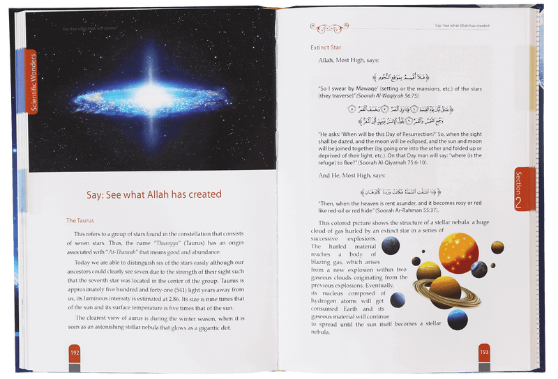 Scientific Wonders on The Earth and in Space - Darussalam UAE