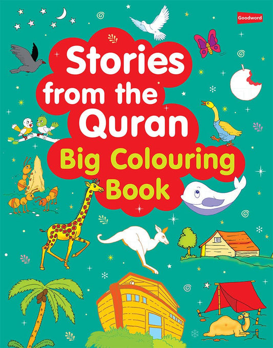 Stories from the Quran Big Colouring Book (4 Colour) - Darussalam UAE