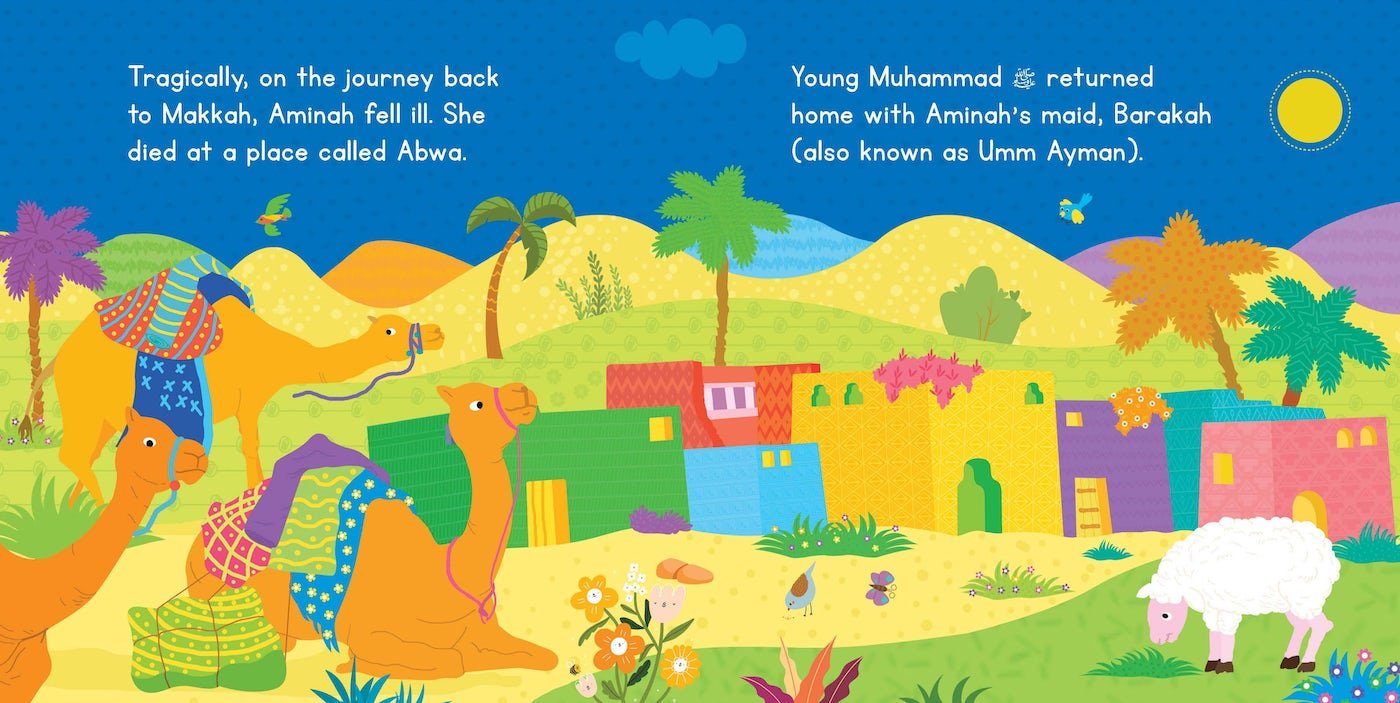 The Birth of Prophet Muhammad (Board Book) - Darussalam UAE