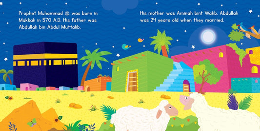 The Birth of Prophet Muhammad (Board Book) - Darussalam UAE