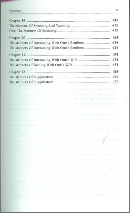 The Book of Manners - Hard Cover - 14x21 - English - Darussalam UAE