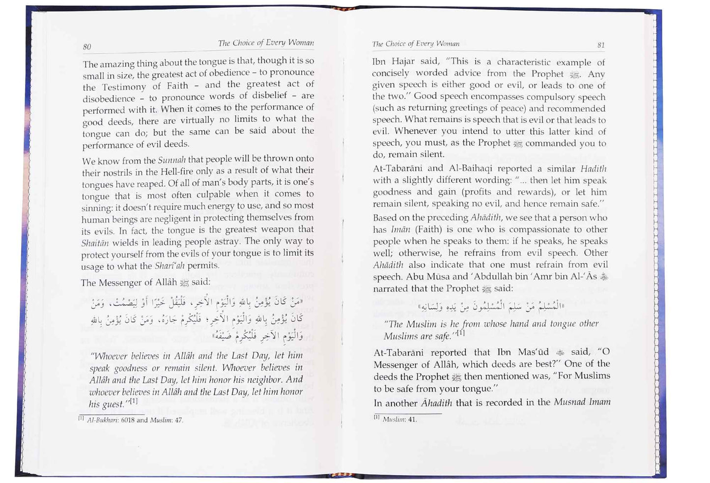 The Choice of Every Women - English - Darussalam UAE