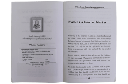 50 Questions & Answers on Islamic Monotheism - Darussalam UAE