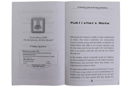 50 Questions & Answers on Islamic Monotheism - Darussalam UAE