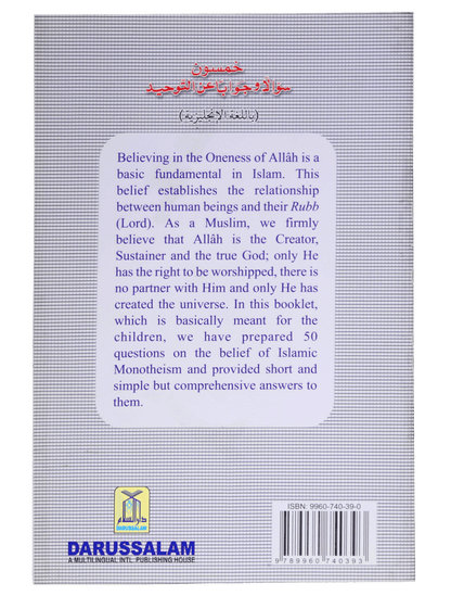 50 Questions & Answers on Islamic Monotheism - Darussalam UAE