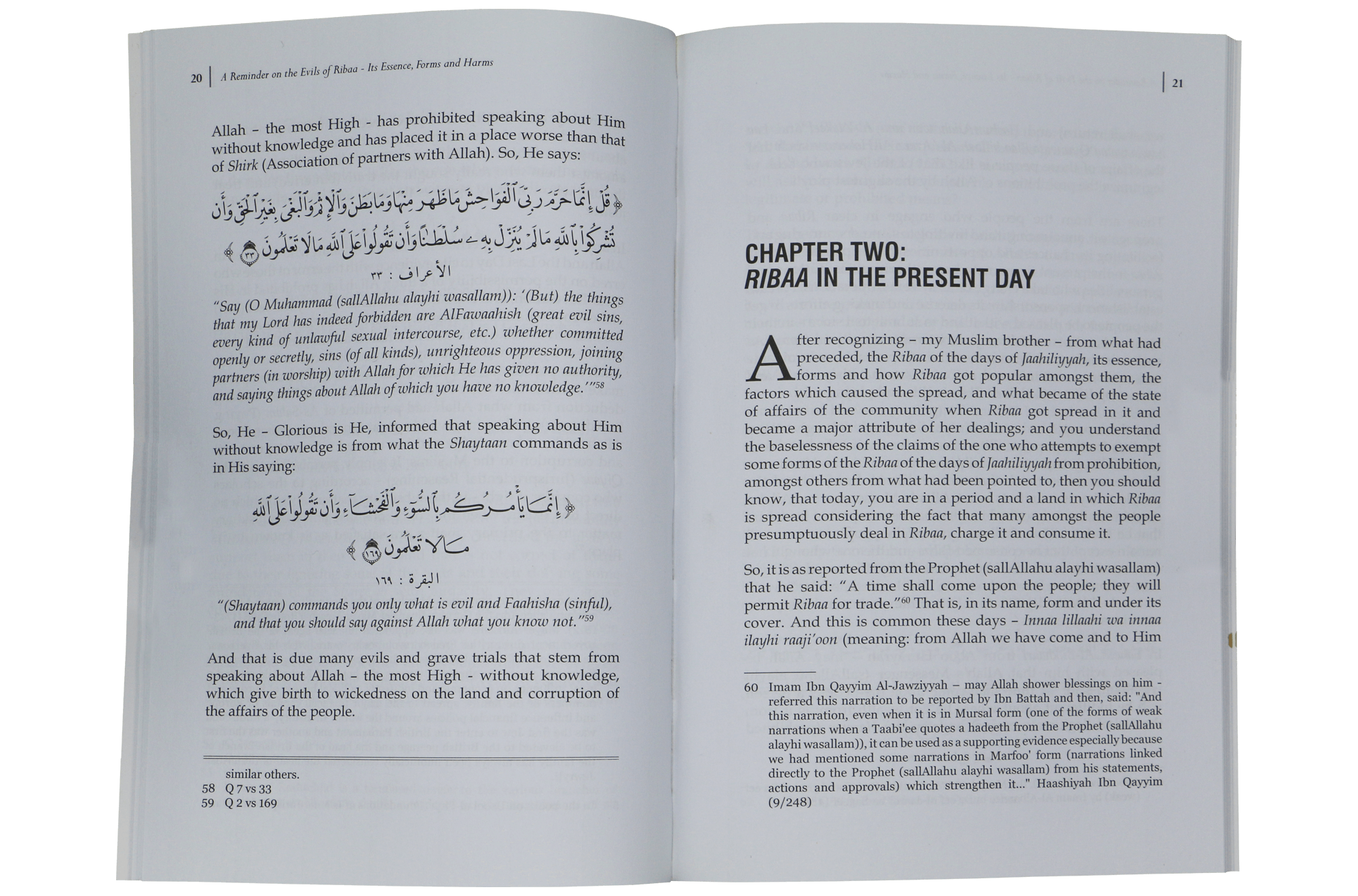 A Reminder on the Evils of Riba Its Essence Forms and Harms - English - Darussalam UAE
