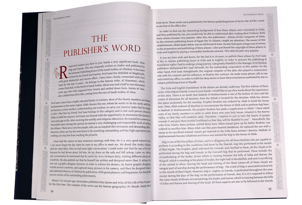 Atlas of Hajj and Umrah - Darussalam UAE