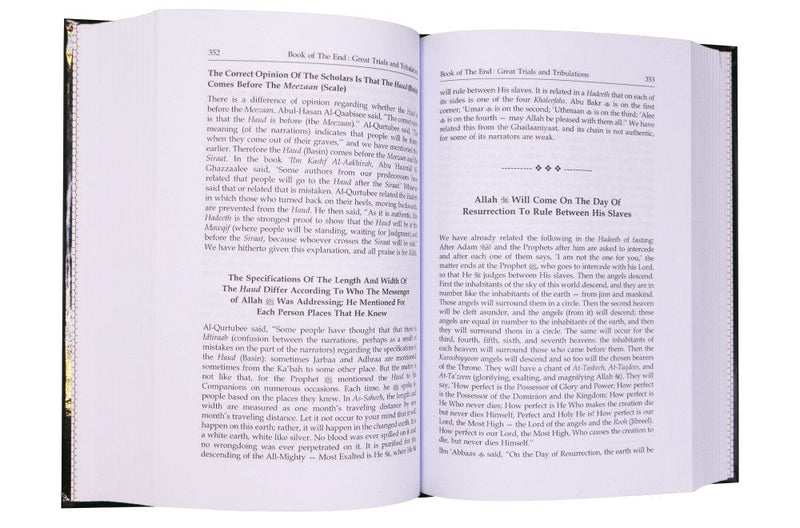 Book of End - Hard Cover - 14x21 - English - Darussalam UAE