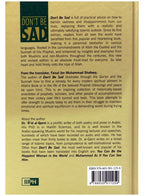 Don't be Sad - Hard Cover - 14x21 - Darussalam UAE