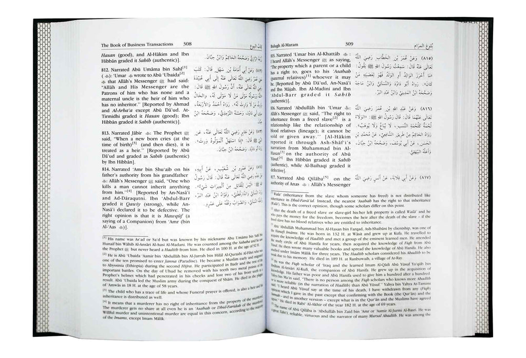 English Translation of Bulugh Al - Maram - Darussalam UAE