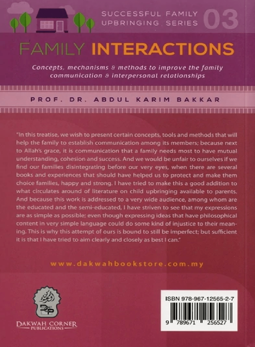 Family Interactions (Successful Family Upbringing Series - 3) - Darussalam UAE