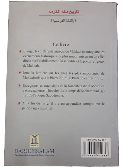 History of Makkah - French - S/C - 14x21 - Darussalam UAE