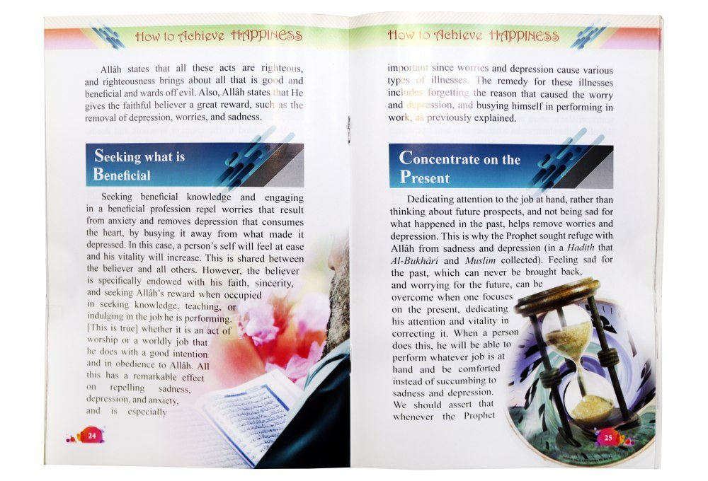How to Achieve Happiness - Color - English - Darussalam UAE