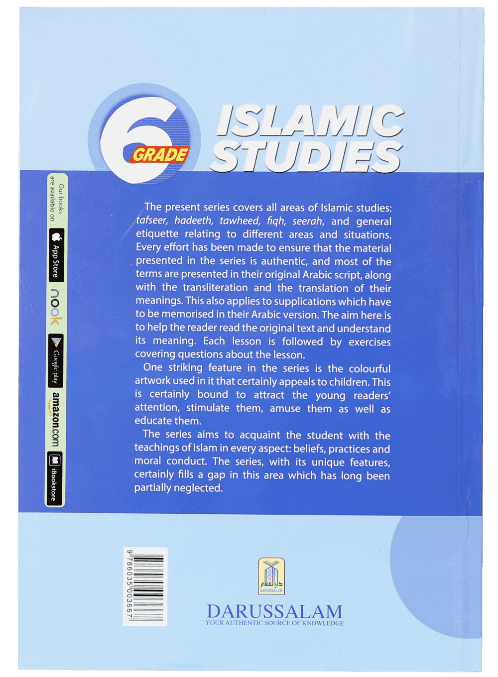 Islamic Studies - Grade 6 - Darussalam UAE
