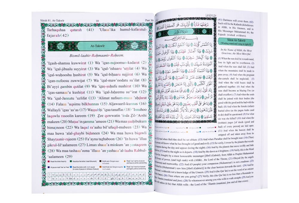 Noble Quran Part 30 - English - Darussalam UAE