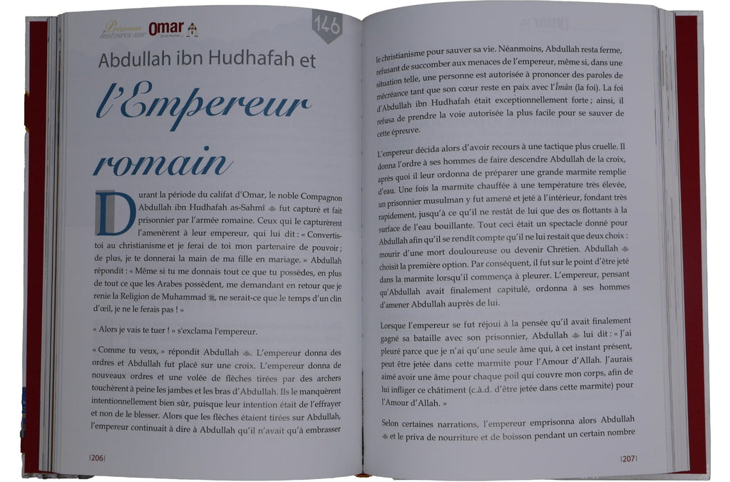 Precieuses Histoires sur Omar ibn Khattab - French - H/C - 17x24 - Darussalam UAE