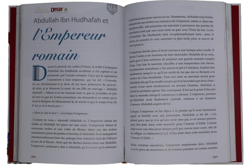 Precieuses Histoires sur Omar ibn Khattab - French - H/C - 17x24 - Darussalam UAE