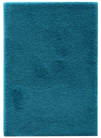 Quran Arabic Font With Velvet Cover - Gift - مصحف مفسوح تلبيس مخمل - Blue Cover - Darussalam UAE