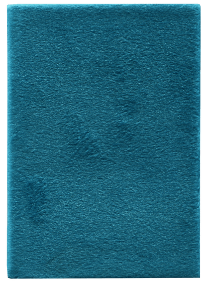 Quran Arabic Font With Velvet Cover - Gift - مصحف مفسوح تلبيس مخمل - Blue Cover - Darussalam UAE