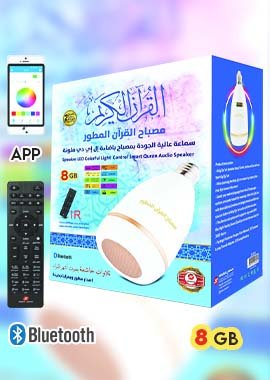 Quran Speaker LED Bulb - Darussalam UAE Main image