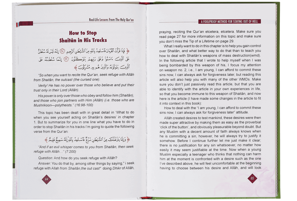 Real Life Lesson from Quran 2 color Book - English - Darussalam UAE