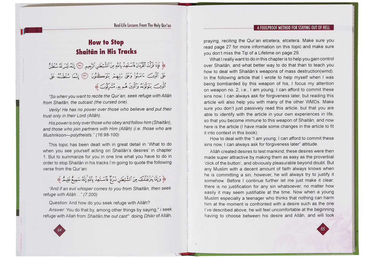 Real Life Lesson from Quran 2 color Book - English - Darussalam UAE