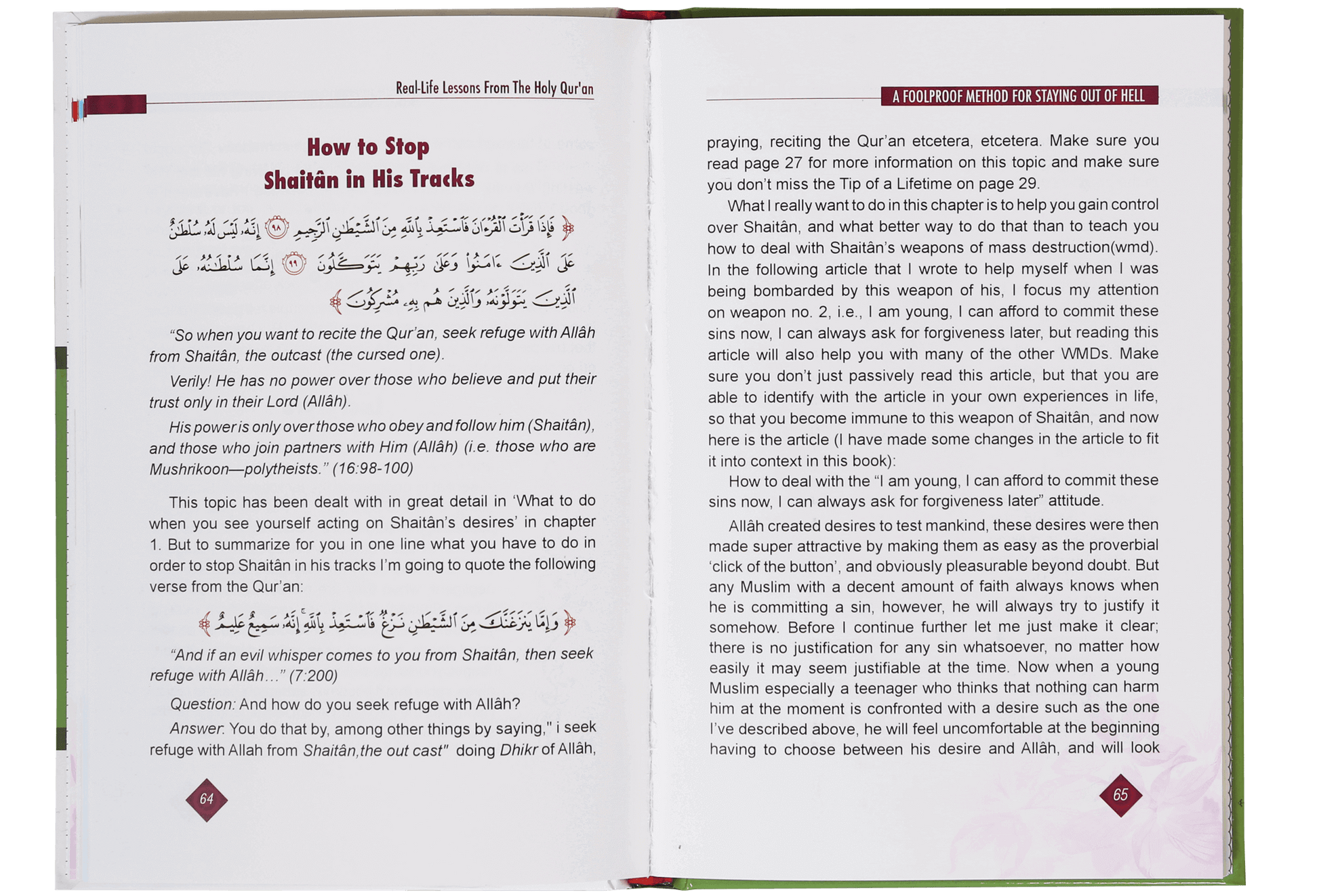 Real Life Lesson from Quran 2 color Book - English - Darussalam UAE