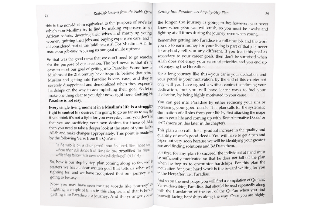 Real Life Lessons from The Holy Quran - Darussalam UAE