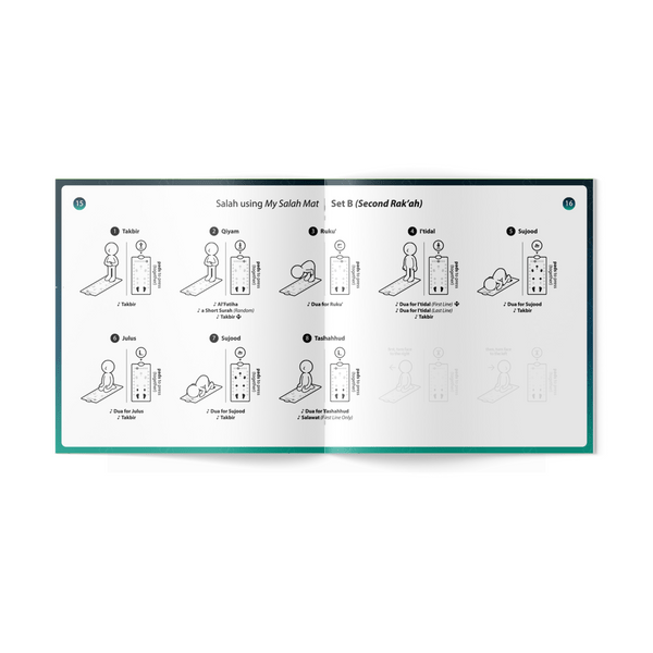 Smart Interactive Adult Prayer Mat | Adult & Revert Version | Ramadan - Darussalam UAE