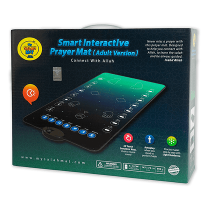 Smart Interactive Adult Prayer Mat | Adult & Revert Version | Ramadan - Darussalam UAE