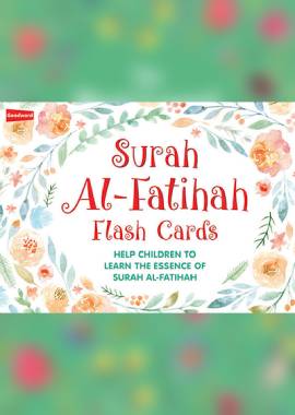 Surah Al - Fatihah Flash Cards - Darussalam UAE