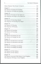 The Book of Manners - Hard Cover - 14x21 - English - Darussalam UAE