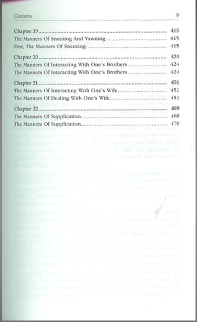 The Book of Manners - Hard Cover - 14x21 - English - Darussalam UAE