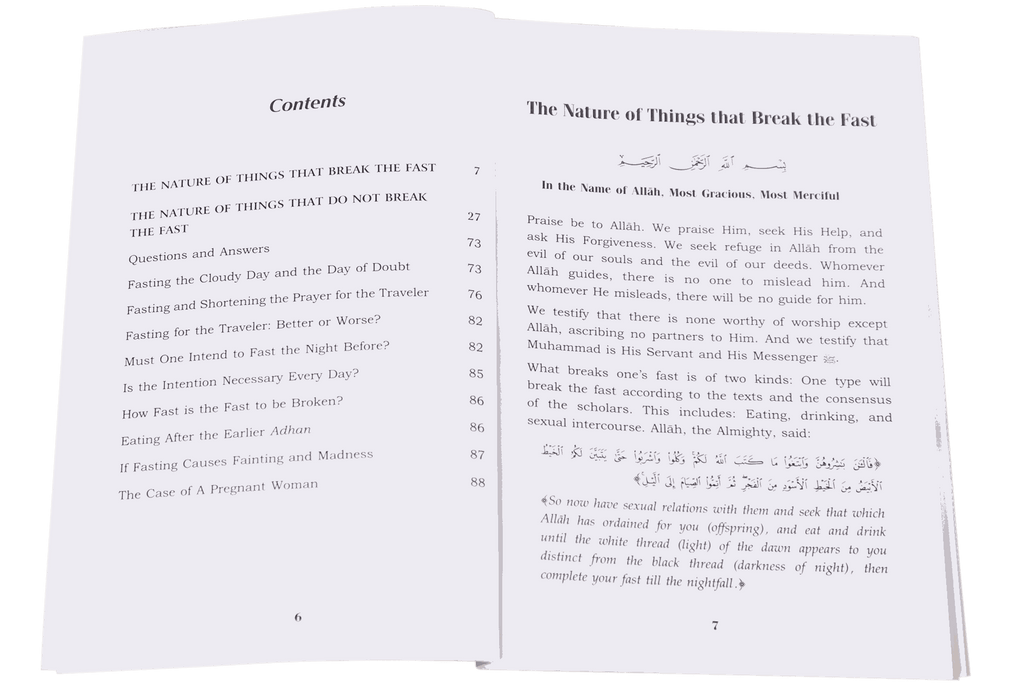 The Nature of Fasting - Darussalam UAE