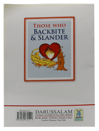 Those Who Backbite and Slander - English - Soft Cover - 12x17 - Darussalam UAE