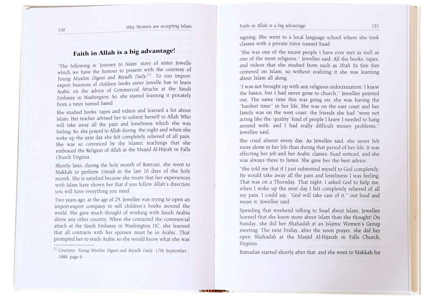 Why Women are Accepting Islam - Darussalam UAE