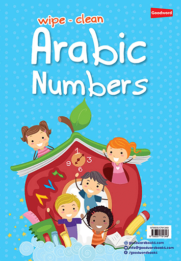 Wipe - Clean Arabic Numbers - Darussalam UAE